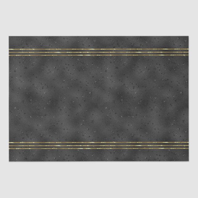 Luxury lack monochromatic glam background  tissue paper (Front)