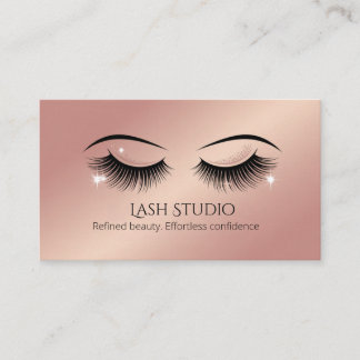 Luxury Lash Business Card  Luxury Design