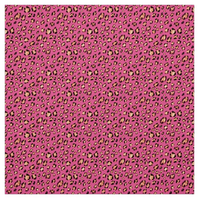 Luxury leopard fabric (Swatch)