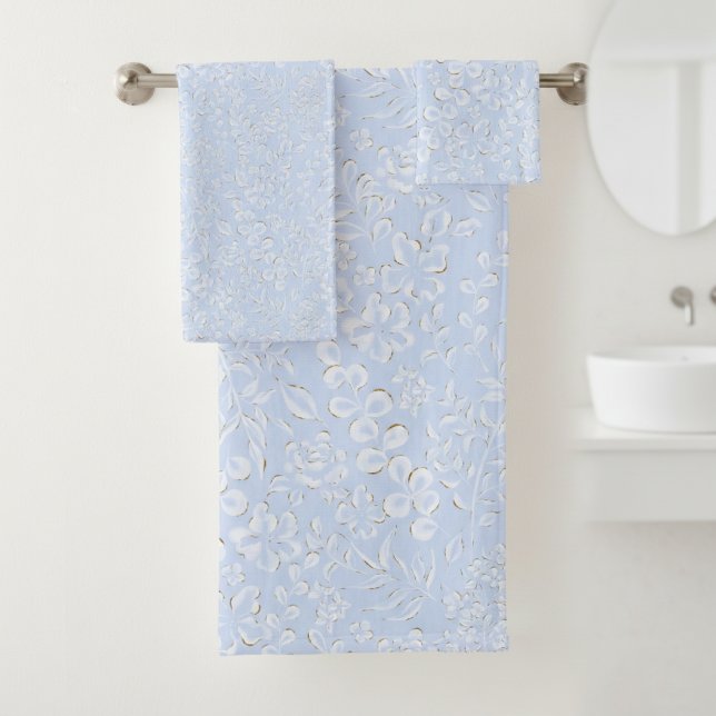  Luxury Light Blue Towel – Modern Elegance (Creator Uploaded)