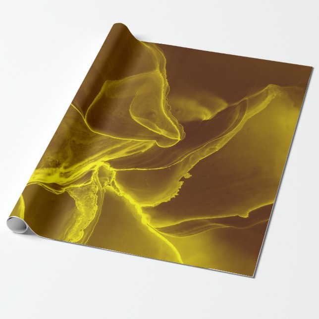 Luxury light particle falling background shiny eff wrapping paper (Unrolled)