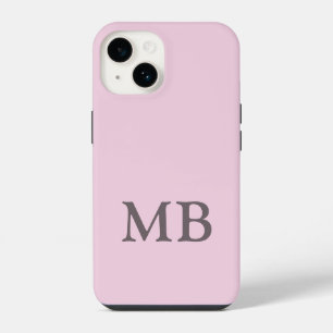 Luxury Light Pink Phone Case with Custom Name.