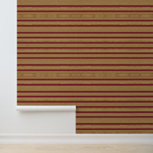 Luxury Linen Modern Burgundy Gold Collection Wallpaper