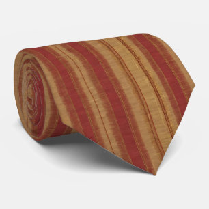 Luxury Linen Popular Burgundy Gold Collection Tie