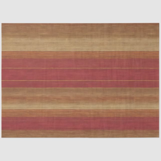 Luxury Linen Trendy Burgundy Gold Collection Tissue Paper (Front)