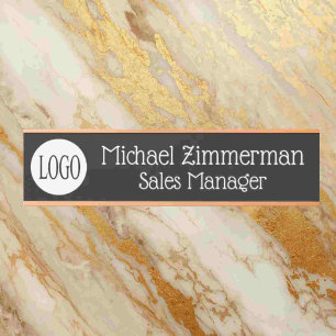 Luxury Logo Office Door Sign