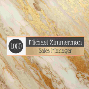 Luxury Logo Office Door Sign