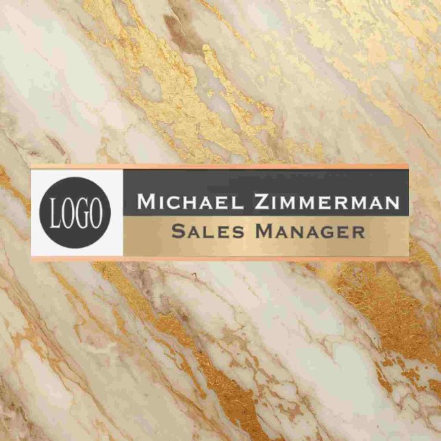 Luxury Logo Office Door Sign (Creator Uploaded)