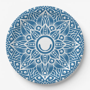 Luxury Mandala 16 Paper Plate