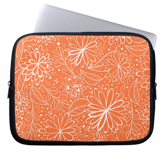 Luxury Mandala 24 Laptop Sleeve (Front)