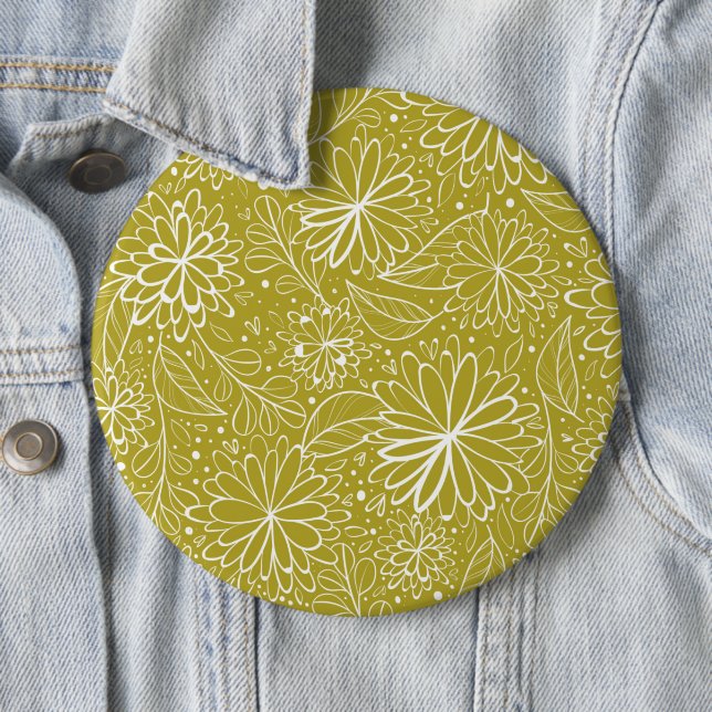 Luxury Mandala 29 6 Cm Round Badge (In Situ)