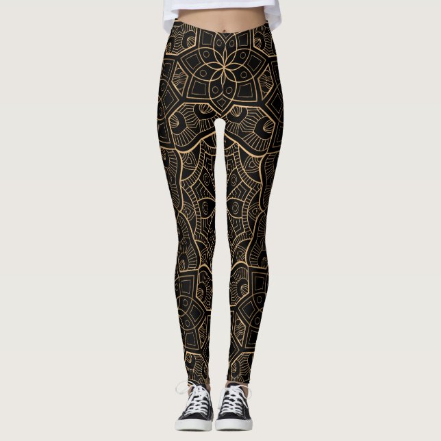 Luxury Mandala 3 Leggings (Front)