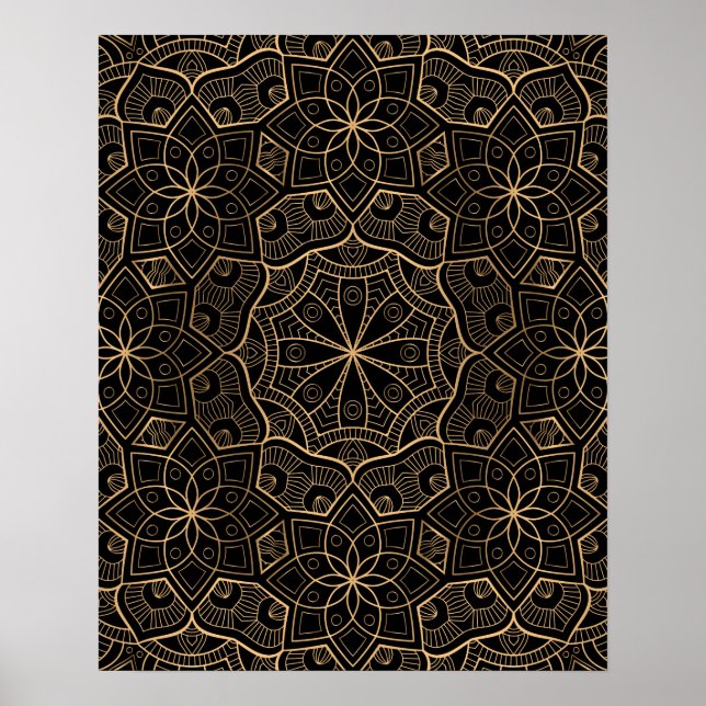 Luxury Mandala 3 Poster (Front)