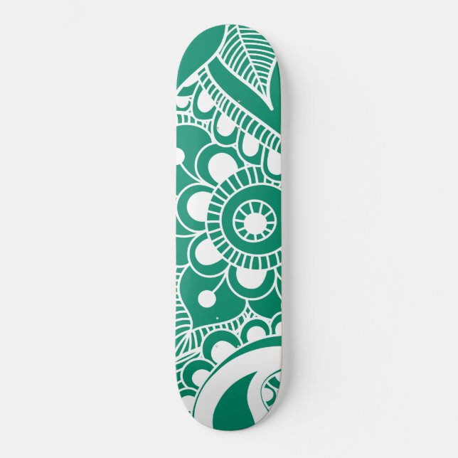 Luxury Mandala 48 Skateboard (Front)
