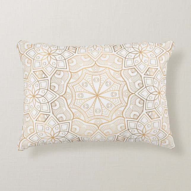 Luxury Mandala 4 Decorative Cushion (Front)