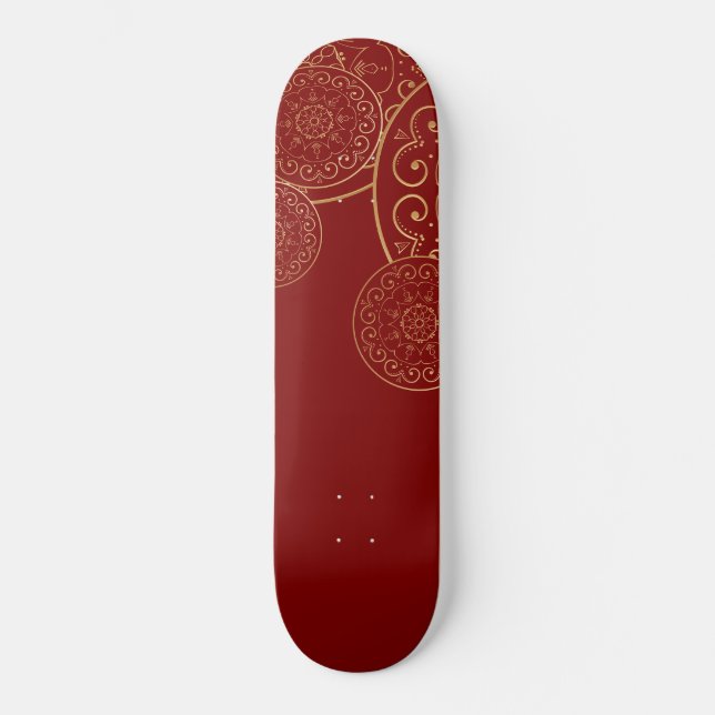 Luxury Mandala 50 Skateboard (Front)