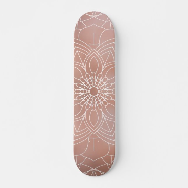 Luxury Mandala 53 Skateboard (Front)