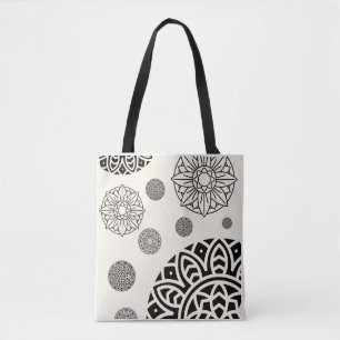 Luxury Mandala Art Shoulder Tote Bag
