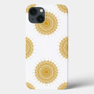 Luxury Mandala Pattern iPhone Case 13