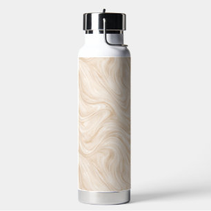 Luxury Marble Swirl Pattern Water Bottle