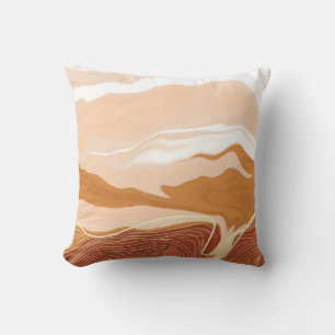 Luxury marble texture background design. Liquid ma Cushion