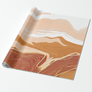 Luxury marble texture background design. Liquid ma Wrapping Paper