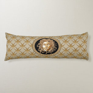 Luxury Medusa Gold  Body Pillow