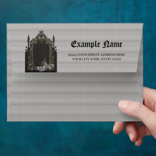 Luxury meets romance. envelope