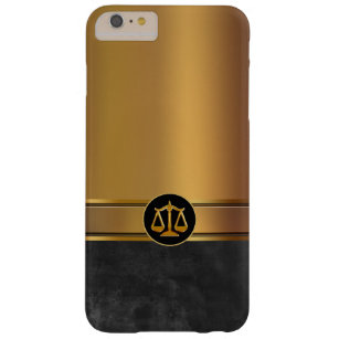 Luxury Men's Attorney Theme Barely There iPhone 6 Plus Case