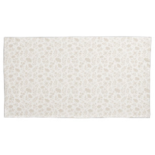 Luxury Minimal Botanical Pattern Pillowcase