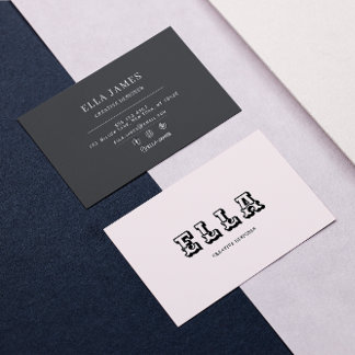 Luxury Minimal Business Card for Professionals