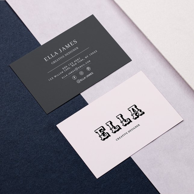 Luxury Minimal Business Card for Professionals (Creator Uploaded)