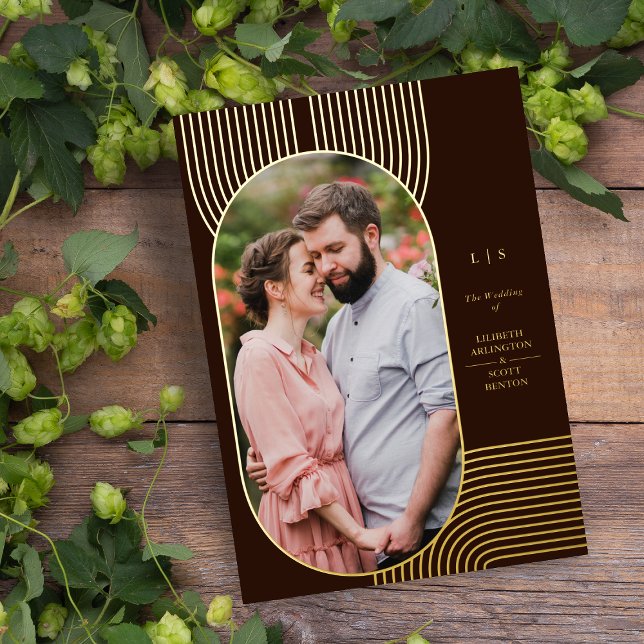 Luxury Minimalist Modern Fancy Oval Photo Wedding (Creator Uploaded)