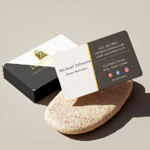 Luxury Minimalist Professional Card