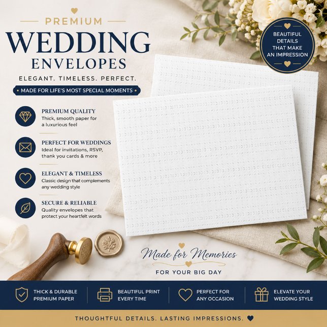 Luxury Minimalist Wedding Envelopes (Creator Uploaded)