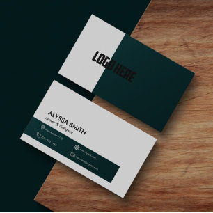 Luxury Minimalistic Modern Professional Custom Business Card