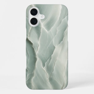 Luxury Mint Green Onyx Phone Case Elegant Luminous