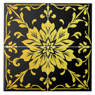 Luxury Modern Elegant Floral Collection Ceramic Tile