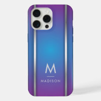 Luxury Modern Minimal Abstract Violet Blue