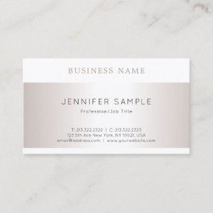 Luxury Modern Simple  Elegant Design Professional Business Card