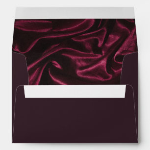 Luxury Moody Velvet Texture Envelope