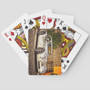 Luxury Morgan Roadster Aero Coupe Sports Car Playing Cards