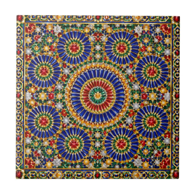 Luxury Moroccan Zellige Tile (Front)