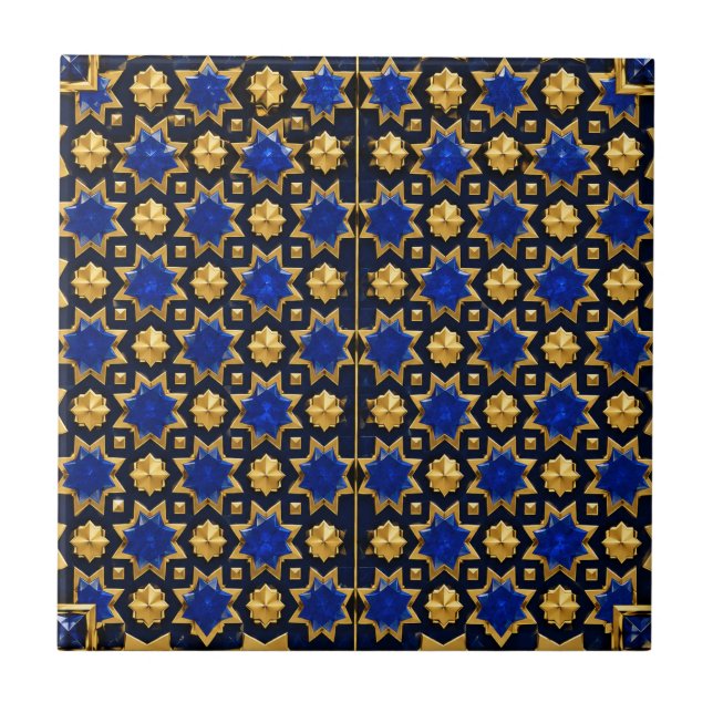 Luxury Moroccan Zellige Tile (Front)