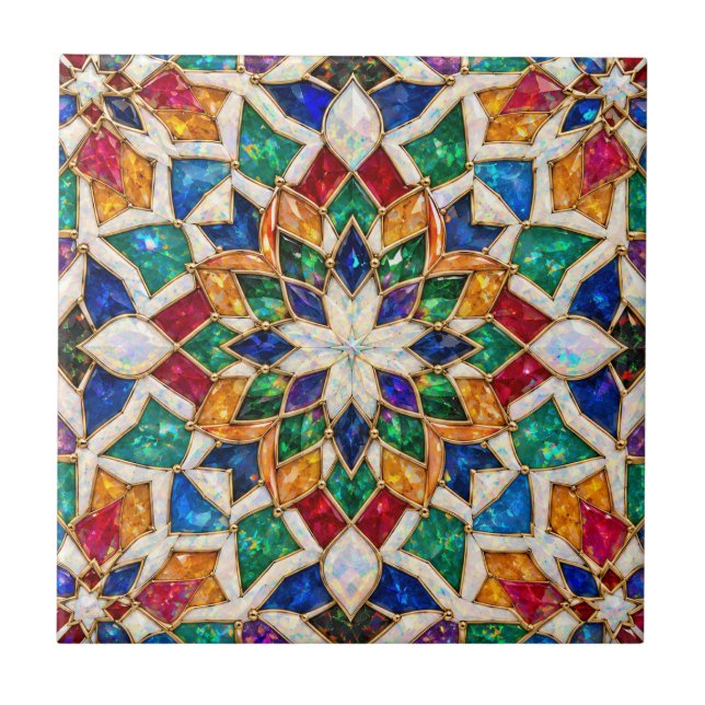 Luxury Moroccan Zellige Tile (Front)