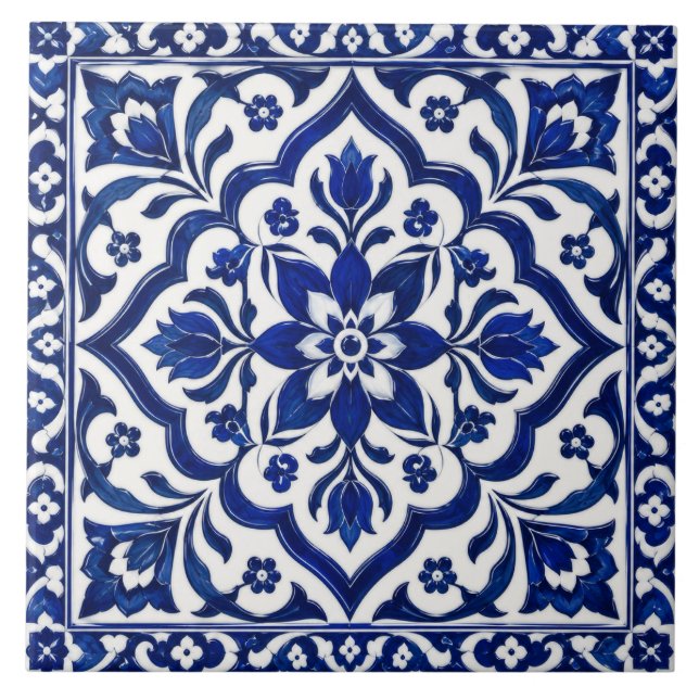 Luxury Moroccan Zellige Tile (Front)