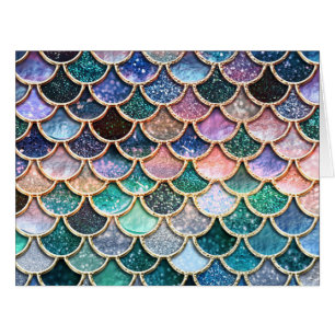 Luxury multicolor Glitter Mermaid Scales