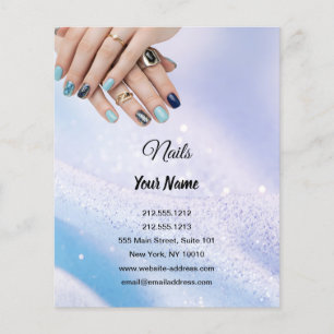 Luxury Nail Tech Flyer Thank you for your order