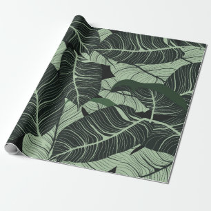 Luxury nature leaves background. Floral pattern, T Wrapping Paper