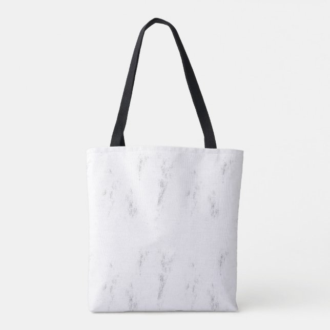 Luxury Neutral Minimalist Tote Bag Gift (Back)
